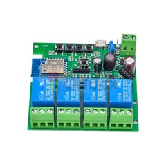 4 Channel 433MHz Wifi Smart Switch Module For Tuya APPAC85V-250V/Micro USB 5V