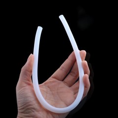 White PTFE Pipe Tubing / Pipe ID 0.3mm-16mm for 3D Printer Filament Extruder