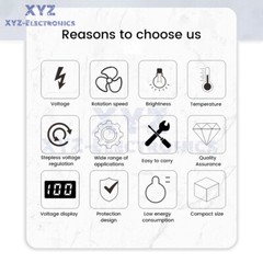 4000W Electronic Voltage Regulator Stepless AC Motor Speed Controller 110V/220V