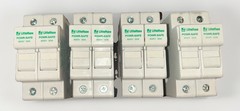 *QTY 4* Littelfuse LPSM CH 30A 600V Midget Powersafe 2P Fuse Holder. NEW! AH