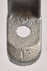19 Count 1″ Conduit Clamp One-Hole Pipe Straps Malleable Iron Lot