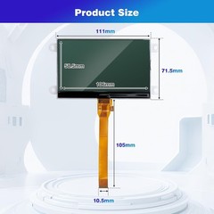 76-50248-00 AM LCD DISPLAY FOR CARRIER TRANSICOLD X4 7500 7300 6500 765024800AM
