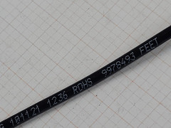 Belden 4855R RG-59 Silvered Copper 4K UHD 12G-SDI Mini-Coax Cable Black /50ft