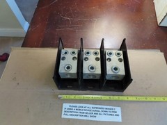 MERSEN FERRAZ SHAWMUT 68063 POWER DISTRIBUTION BLOCKS, 3-POLE, 600VAC NEW UNUSED