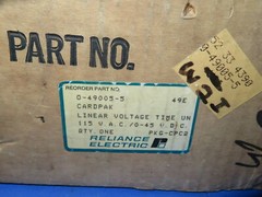 NIB Carkpak 0-49005-5 Linear Voltage Time Unit + 1 Year Warranty