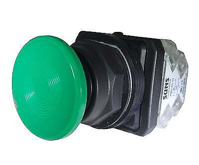 SUNS PB30-MP-G-P13 30mm Green Mushroom Pushbutton NO/NC 9001SKR24GH13 9001SKR24G