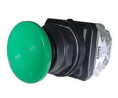 SUNS PB30-MP-G-P13 30mm Green Mushroom Pushbutton NO/NC 9001SKR24GH13 9001SKR24G