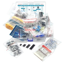 Electronic Components Assortment with 2038 Pcs in Durable Storage Box