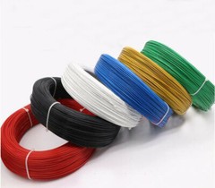 16~28AWG Insulation Electrical Wire Flexible Cable PTFE Blue HIGH TEMP