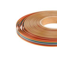 Dupont Wire Flat Flexible Rainbow Ribbon PCB Cable Pitch 1.27mm 10P-50P 10-50Way