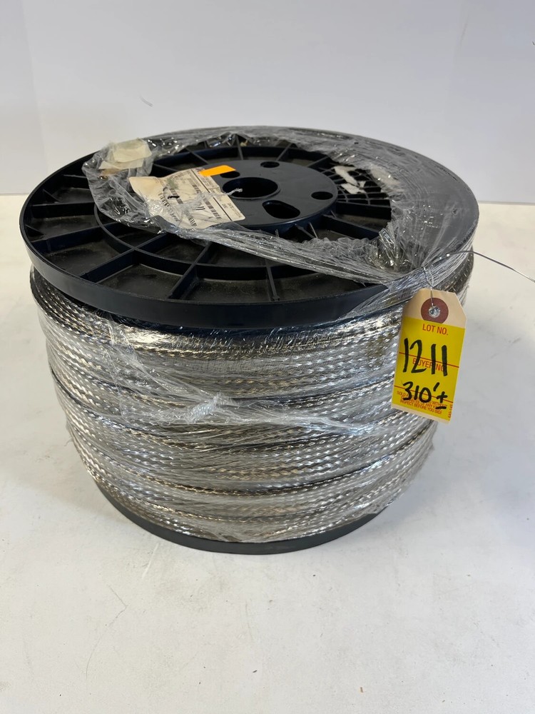 (300′)-9/16 Nickel Plated Copper Braid – 30 Strand Round AA59569R30N0562
