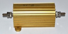 Dale 100W, .5Ω, 1% Aluminum Housed Resistor *Used* RH-100