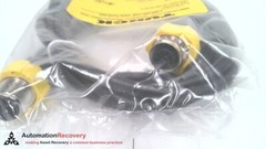 TURCK EKRT-ESRT-A5.500-GC2K-2, EUROFAST DOUBLE-ENDED CORDSET, UX19110, N #319142