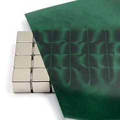 12×12 Green Magnetic Viewing Film for STEM Projects & Research
