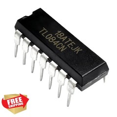 VANXY TL084CN operational amplifier IC chip DIP-14