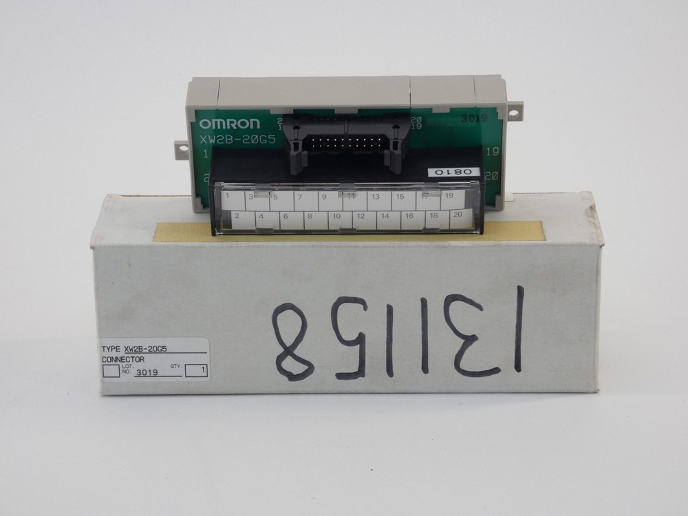 Omron XW2B-20G5 Interface Module Terminal Blocks, 20 Position – NEW Surplus!