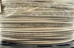Cable Wire Annealed Copper Nylon Jacket White 12 AWG 600V THHN/THWN-2
