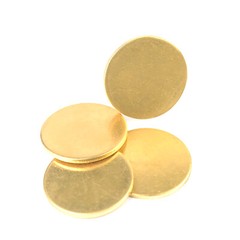 H62 Solids Brass Discs Blanks Metal Round Sheets OD 10-180mm Thick 0.3mm – 6mm