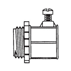 SEPCO 1112D, 2-1/2″, Die-Cast, Set Screw, EMT Conduit Connector, 1 pc