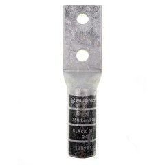 BURNDY YA392N 2-HOLE HYLUG CONDUCTOR LONG BARREL TERMINAL, 750-KCMIL, COPPER