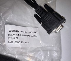DB9 Female to 3 XLR Patch Cable for TT1260/80/85/90 S12667-540 LC11-1949-AA000
