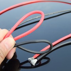 8AWG-30AWG Red/Black Flexible Silicone Wire 600V Tinned Copper Wire For RC Model