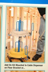 MH8120 Cable Dispenser Add On Kit, Mounts To Dispenser MH8110 (sold separately)