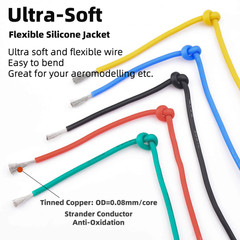 10 Colors in One 16-18-20-22-24-26-28-30 Gauge Silicone Electrical Wire 22 AWG S