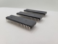 3PC Intel P8031AH Microcontroller 8-Bit 40-Pin 3.5 MHz to 12 MHz DIP40 Socket