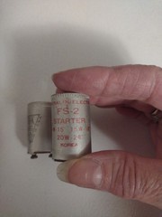 Vtg FS-2 Fluorescent Lamp Starters 14/15/20 Watts GE & Tri-K USA Korea