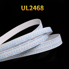 9/7/8/9/10/12 Way Flat Ribbon Cable Hook-up Wire Red-White Blue-White 24 26AWG