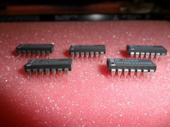 DM74ALS1020AN 74ALS1020 IC NAND GATE 2 ELEMENT BIPOLAR 14 PIN DIP (LOT OF 5)