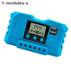 10A/20A/30A 12V/24V PWM Photovoltaic Solar Battery Charge Controller LCD Display