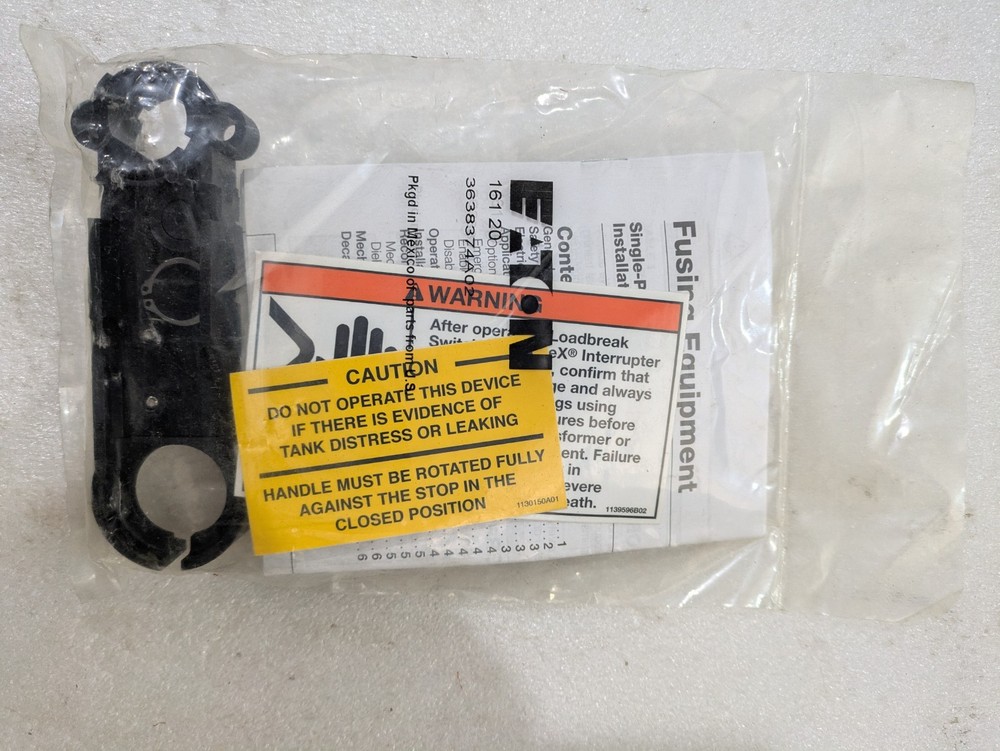 Eaton 3638535A02 Cooper Power Magnex Hardware Kit Accessory Decals Gasket