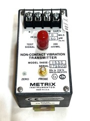 NEW Metrix 5465E-153S Non-Contact Vibr. Transmitter, Solar Turbines 1028230-13