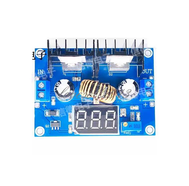 DC 4-40V to 1.25-36V Step Down PWM 8A Regulator Power Digital Display XL4016E1