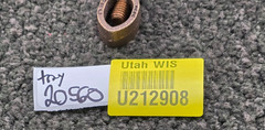 (QTY 11) Burndy GRC12 10 AWG Sol To 2 AWG Str, 1/2″ Rod Grounding Rod Clamp