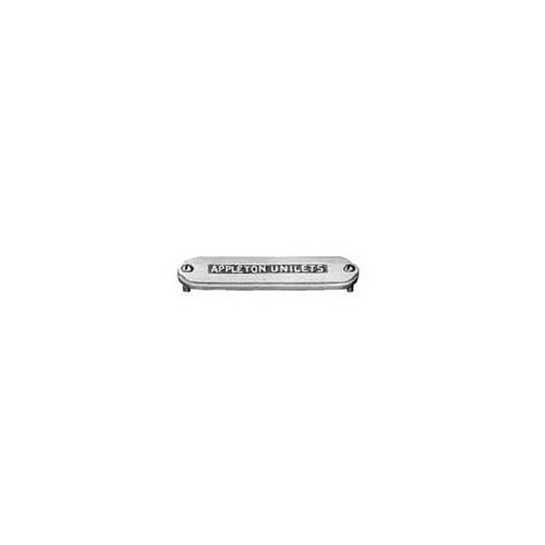 Appleton K125-150-CA, 1-1/4 to 1-1/2″, Cast Aluminum, Conduit Body Cover, 1pc