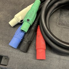 Cam Lock 4/0 Set Of 5 Feeder Generator Power Cable Panel Tails 5ft FFMMM Female
