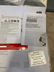 ABB RMM3F4R ReliaMod 3PH 400A Type 3R Main Fusible Switch 208Y/120VAC 4W 100kA