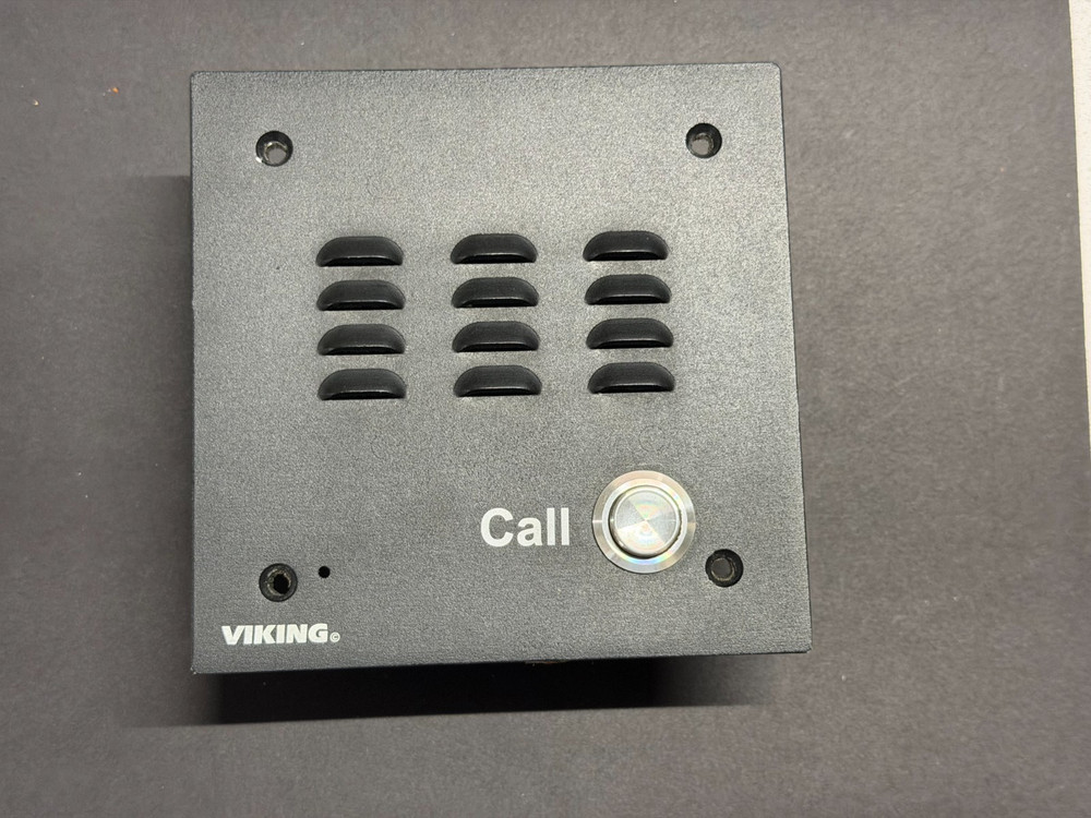 Viking Electronics E-10A-EWP Standard Door Phone – Black (E10AEWP)