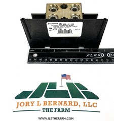 BURNDY, BDA-22-350, LOT OF 2, VERSI-POLE POWER DISTRIBUTION BLOCK, 600V, NEW