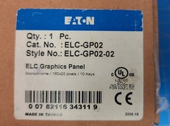 Eaton Cutler-Hammer 10 Key 160 x 32 Monochrome Graphics Panel ELC-GP02