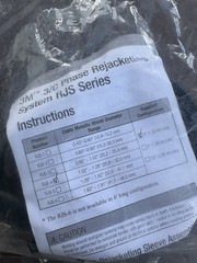 3M RJS-2 3/C Phase Rejacketing System 4ft RJS-4