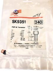 NTE240 “Original” NTE TO-202J AKA MPUS60 Transistor 1 pc