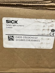2025 SICK SAFETY LIGHT CURTAIN C40S-1503CA010 C4000 ADVANCED; NEW OPEN BOX