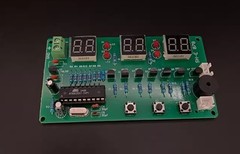 Electronics Soldering Practice Kit Digital clock, Multifunctional DIY Clock Kit