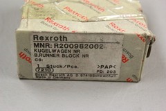 REXROTH R200982002 BEARING RUNNER BLOCK