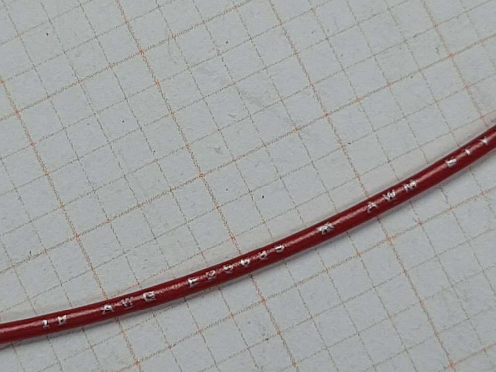 Atlas Wire #18awg 16x30T UL-1061 .010″ Hook-up/Lead Wire 105C/300V Red /100ft
