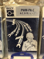Brady Lot Of 4 Wire Marker Books , PWM-PK-1 , Qty 2 PWM-PK-2, PWM-LC-3 New